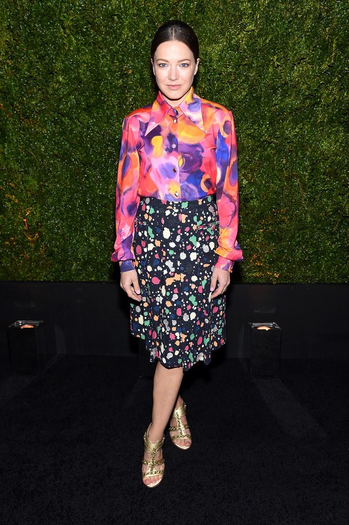 NEW YORK, NY - APRIL 20:  Hannah Herzsprung attends the Chanel Dinner during the 2015 Tribeca Film Festival at Balthazer on April 20, 2015 in New York City.  (Photo by Jamie McCarthy/Getty Images for the 2015 Tribeca Film Festival)