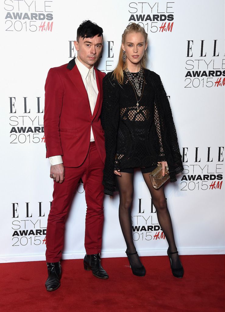 LONDON, ENGLAND - FEBRUARY 24:  Robbie Furze and Mary Charteris attend the Elle Style Awards 2015 at Sky Garden @ The Walkie Talkie Tower on February 24, 2015 in London, England.  (Photo by Gareth Cattermole/Getty Images)