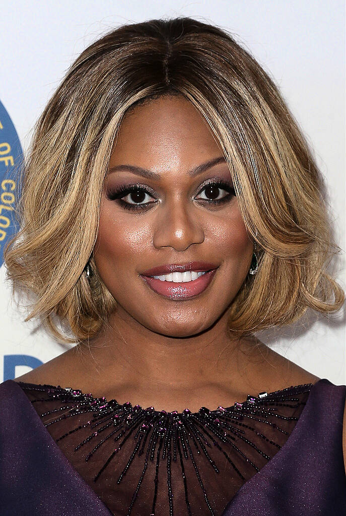 Laverne Cox attends the 46th NAACP Image Awards presented by TV One at Pasadena Civic Auditorium on February 6, 2015 in Pasadena, California.  (Photo by Frederick M. Brown/Getty Images for NAACP Image Awards)