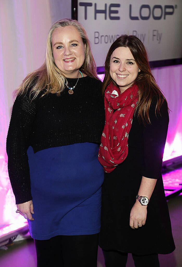 Susan Conby and Michelle McMahon at The Loop VIP Suite to celebrate the opening of the all new Loop at Terminal 1 Dublin Airport. Following a â‚¬8m investment, the all new Loop showcases the best of Irish and international brands and offers consumers a radically improved shopping experience at Irelandâ€™s main international gateway. Photo Kieran Harnett