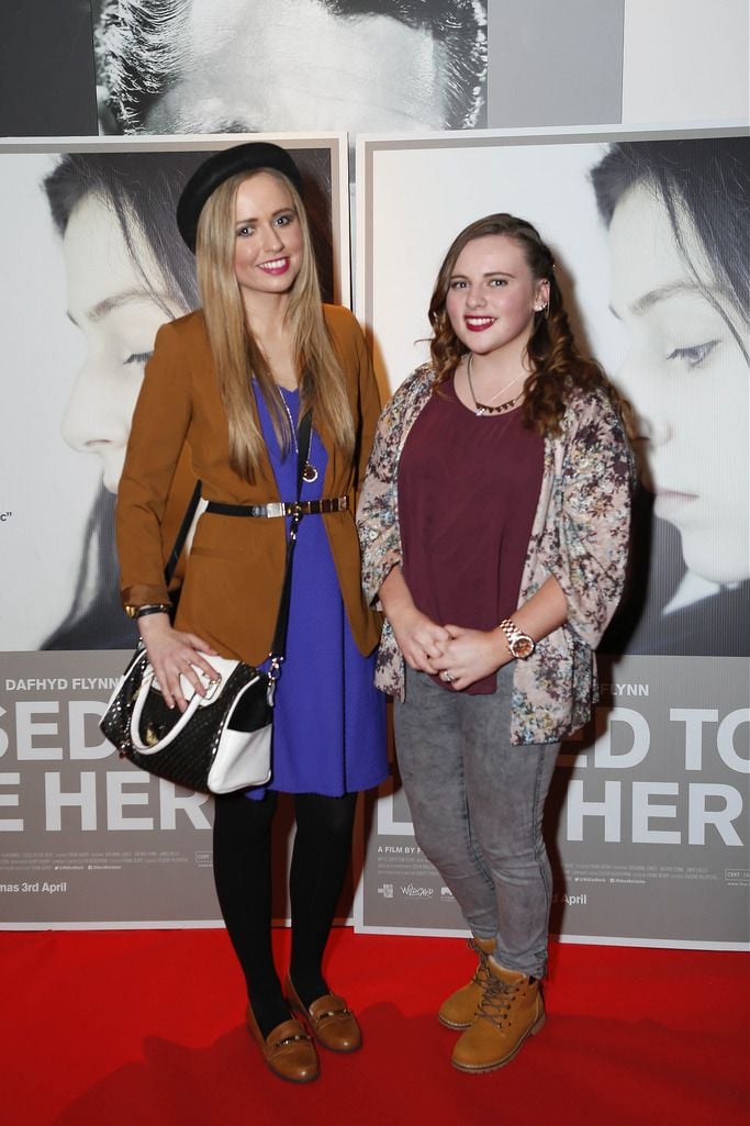 Pictured (l-r) was Leonie McAuley and Taylor Gregg at the premiere of award-winning Irish feature film I Used To Live Here at IMC Cinemas, The Square, Tallaght. 

 Picture Conor McCabe Photography.
