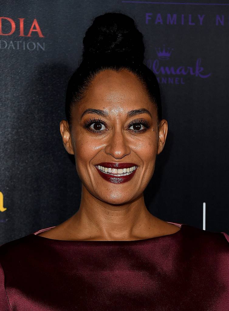 BEVERLY HILLS, CA - MAY 19: Actress Tracee Ellis Ross arrives at the 40th Anniversary Gracies Awards at The Beverly Hilton Hotel on May 19, 2015 in Beverly Hills, California.  (Photo by Frazer Harrison/Getty Images)