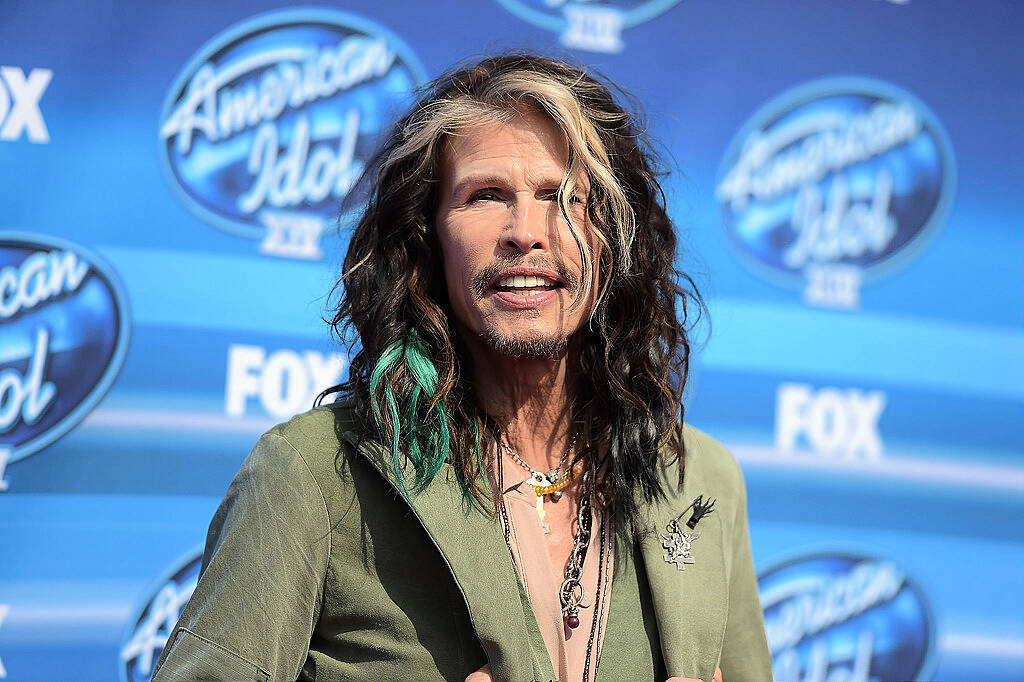 HOLLYWOOD, CA - MAY 13:  Steven Tyler attends the "American Idol" XIV Grand Finale event at the Dolby Theatre on May 13, 2015 in Hollywood, California.  (Photo by Jason Kempin/Getty Images)