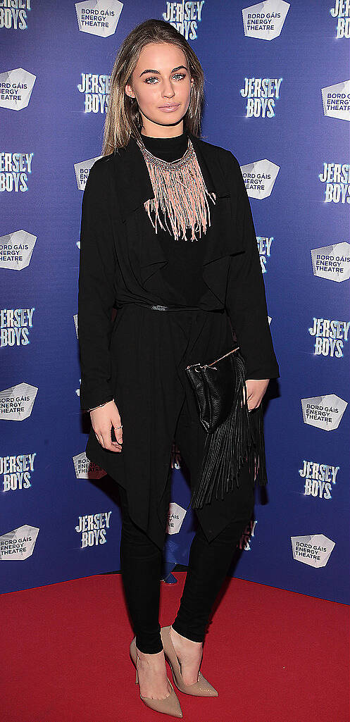 Thalia Heffernan  at the opening night of Jersey Boys at the Bord Gais Energy Theatre,Dublin,.Picture:Brian McEvoy.