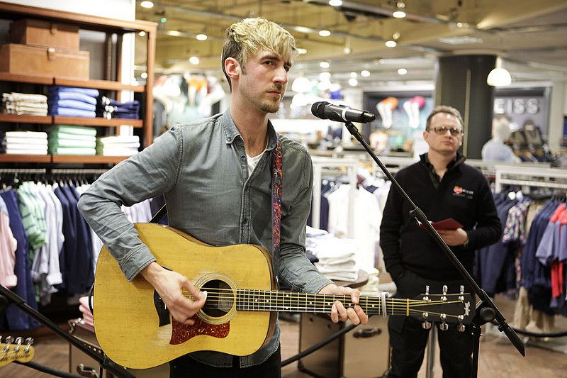 Keywest live  at Arnotts Mens Wear Live events in association with Entertainment.ie.