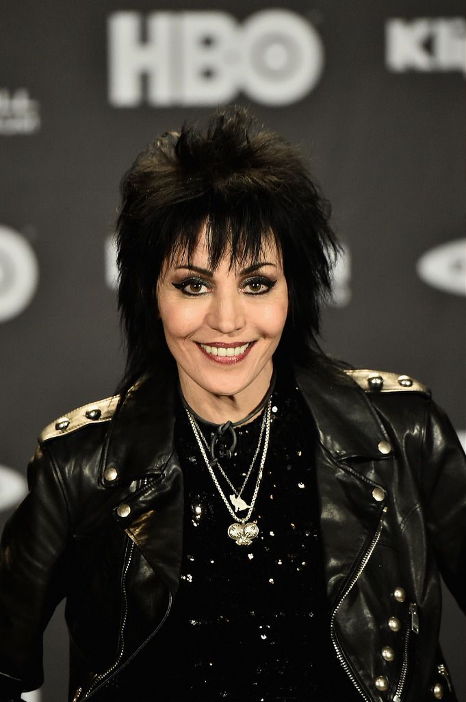 CLEVELAND, OH - APRIL 18:  Inductee Joan Jett of Joan Jett and The Blackhearts attends the 30th Annual Rock And Roll Hall Of Fame Induction Ceremony at Public Hall on April 18, 2015 in Cleveland, Ohio.  (Photo by Michael Loccisano/Getty Images)