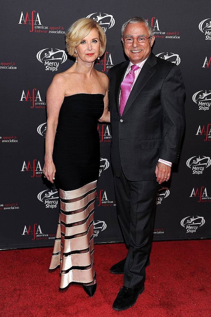 NEW YORK, NY - APRIL 27:  AAFA President & CEO Juanita D. Duggan (L) and CEO, AAFA Chairman Rick Helfenbein attend the 2015 AAFA American Image Awards on April 27, 2015 in New York City.  (Photo by Andrew Toth/Getty Images for American Image Awards)