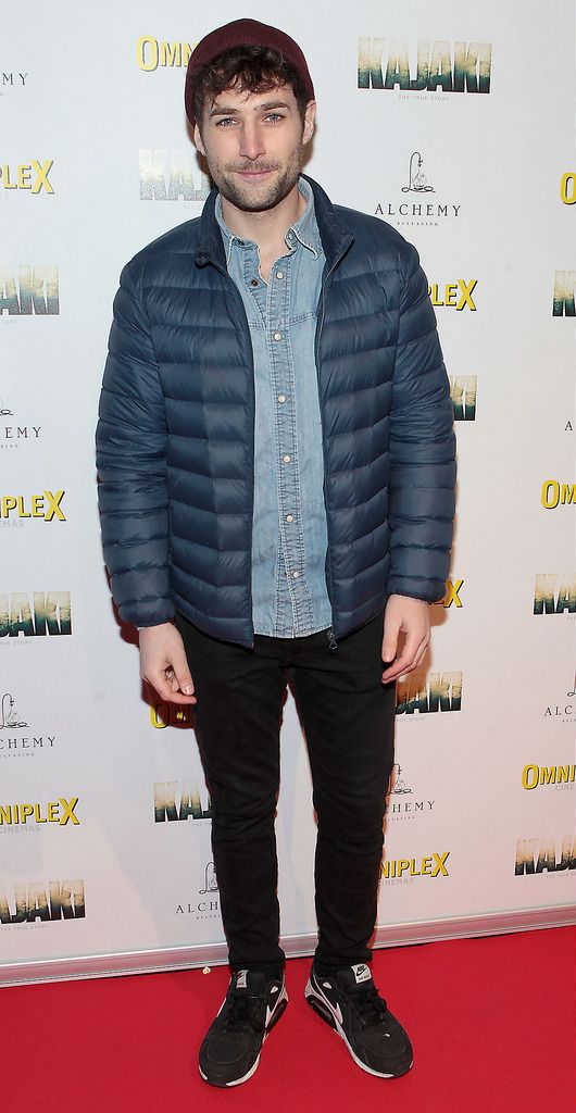 Sam Homan  at the Irish premiere screening of Kajaki at Omniplex in Rathmines Dublin.Picture:Brian McEvoy.