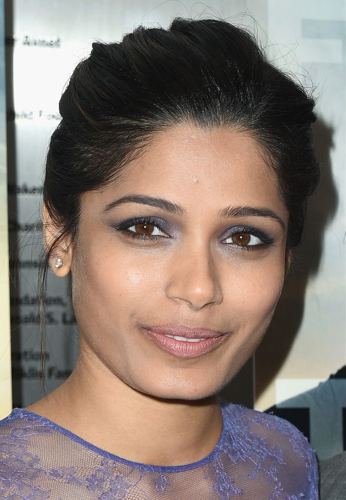 NEW YORK, NY - APRIL 07:  Actress Freida Pinto attends the special screening of Relativity Studio's "Desert Dancer" at Museum of Modern Art on April 7, 2015 in New York City.  (Photo by Andrew H. Walker/Getty Images)