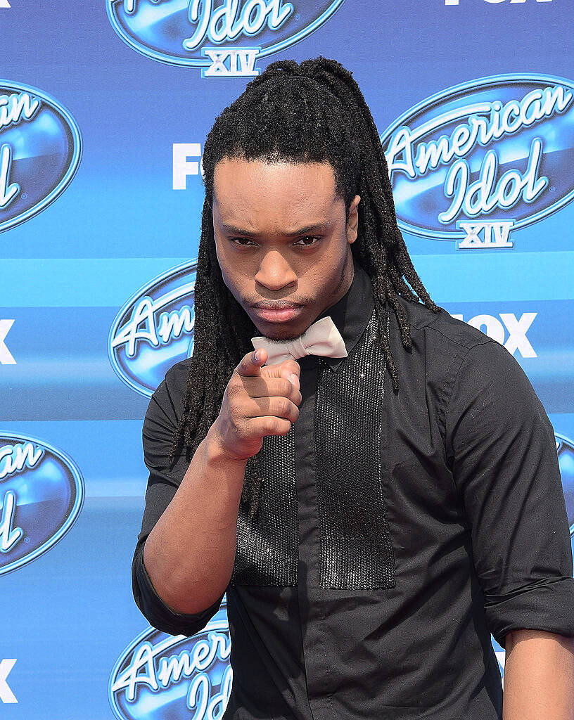 HOLLYWOOD, CA - MAY 13:  Qaasim Middleton attends the "American Idol" XIV Grand Finale event at the Dolby Theatre on May 13, 2015 in Hollywood, California.  (Photo by Jason Kempin/Getty Images)