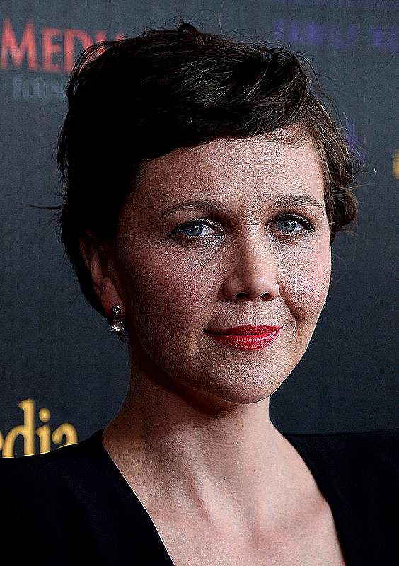 BEVERLY HILLS, CA - MAY 19:  Actress Maggie Gyllenhaal arrives at the 40th Anniversary Gracies Awards at The Beverly Hilton Hotel on May 19, 2015 in Beverly Hills, California.  (Photo by Frazer Harrison/Getty Images)