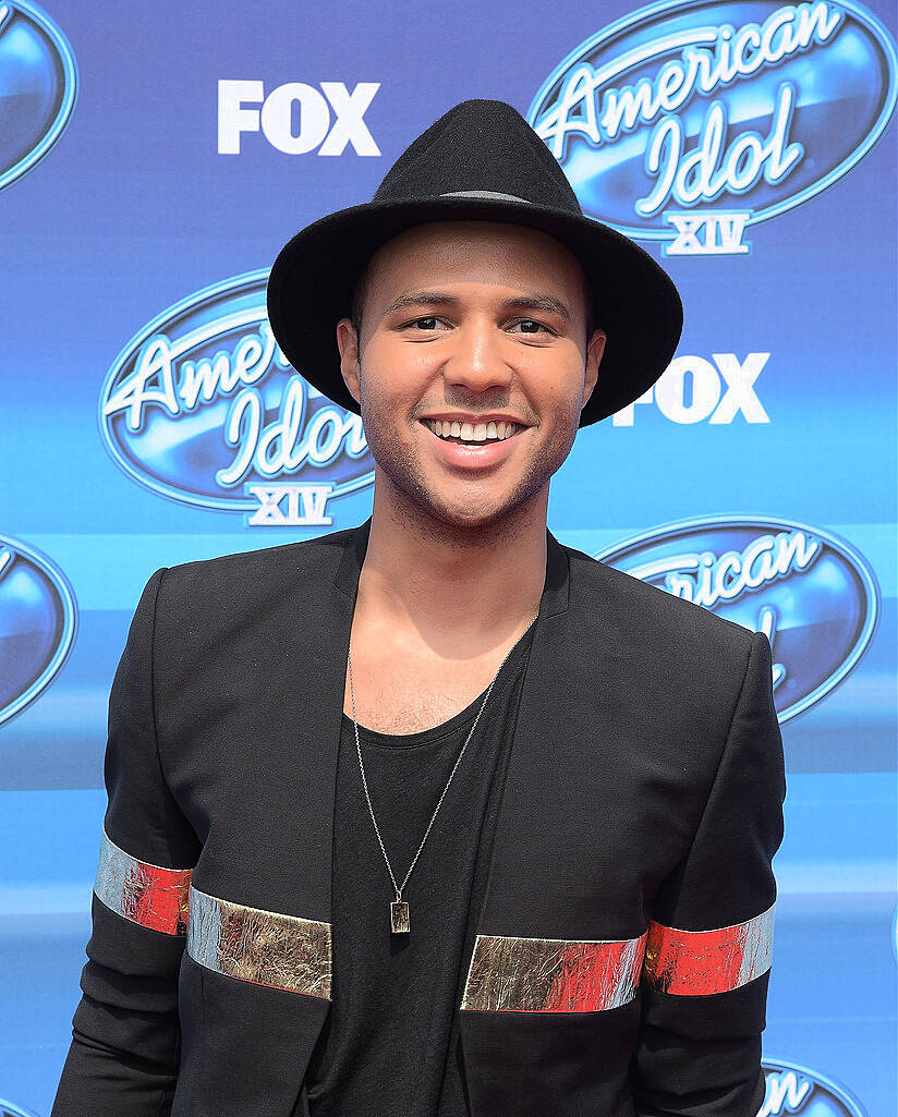 HOLLYWOOD, CA - MAY 13:  Rayvon Owen attends the "American Idol" XIV Grand Finale event at the Dolby Theatre on May 13, 2015 in Hollywood, California.  (Photo by Jason Kempin/Getty Images)