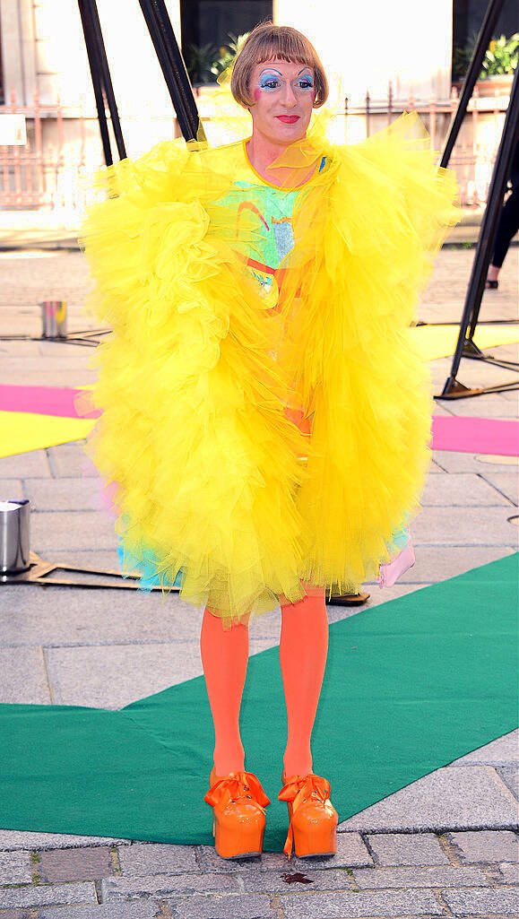 LONDON, ENGLAND - JUNE 03:  Grayson Perry attends the Royal Academy of Arts Summer Exhibition on June 3, 2015 in London, England.  (Photo by Stuart C. Wilson/Getty Images)