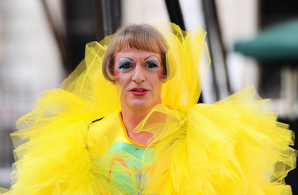 LONDON, ENGLAND - JUNE 03:  Grayson Perry attends the Royal Academy of Arts Summer Exhibition on June 3, 2015 in London, England.  (Photo by Stuart C. Wilson/Getty Images)