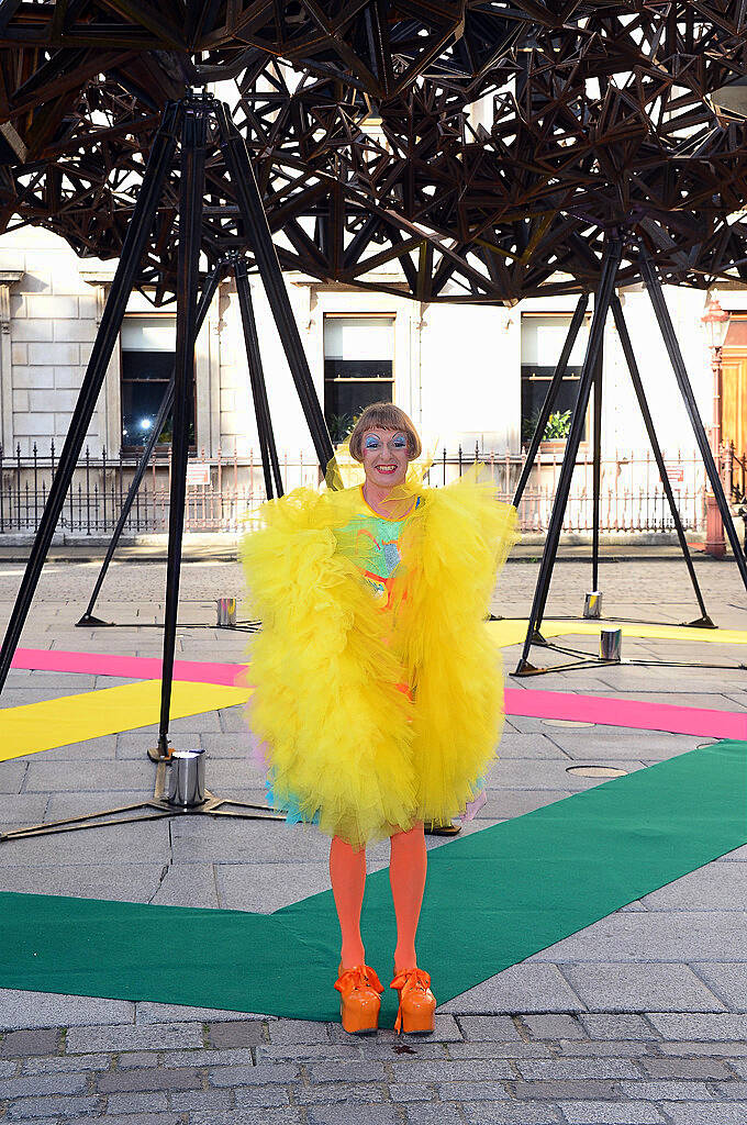 LONDON, ENGLAND - JUNE 03:  Grayson Perry attends the Royal Academy of Arts Summer Exhibition on June 3, 2015 in London, England.  (Photo by Stuart C. Wilson/Getty Images)