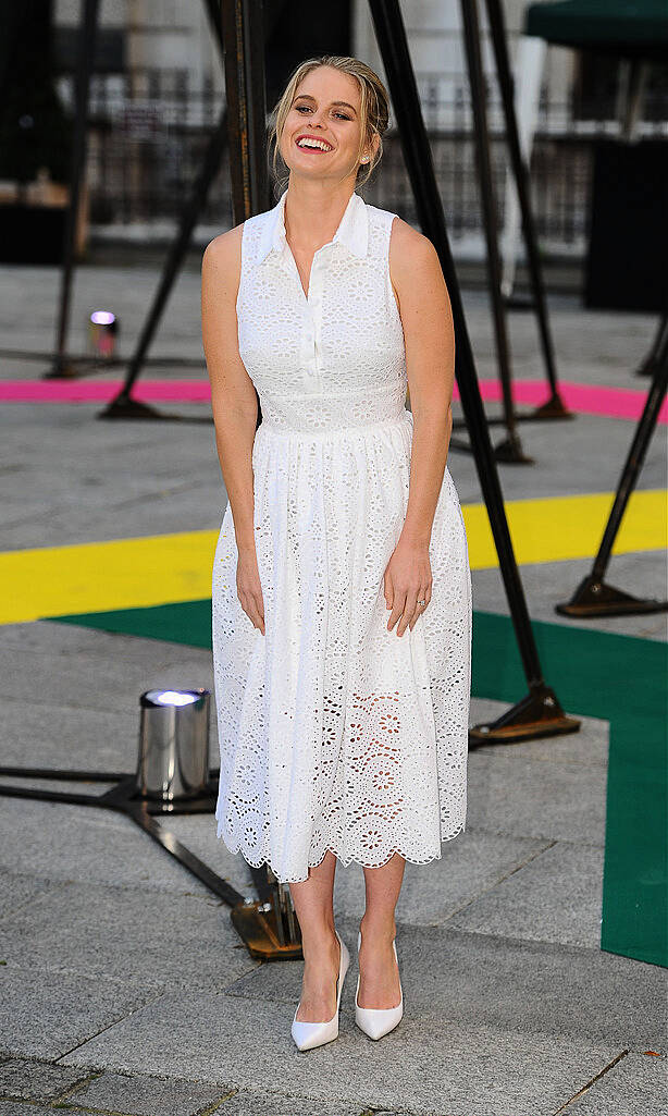 LONDON, ENGLAND - JUNE 03:  Alice Eve attends the Royal Academy of Arts Summer Exhibition on June 3, 2015 in London, England.  (Photo by Stuart C. Wilson/Getty Images)