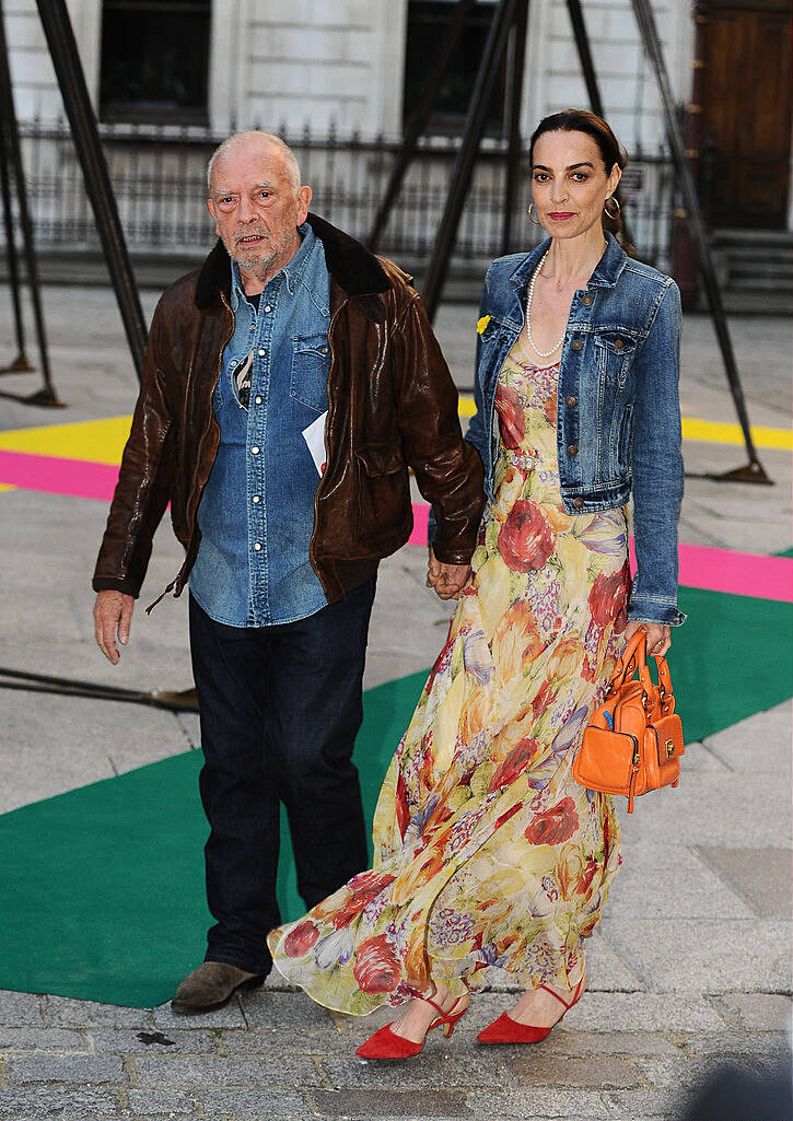 LONDON, ENGLAND - JUNE 03:  David Bailey and Catherine Bailey attend the Royal Academy of Arts Summer Exhibition on June 3, 2015 in London, England.  (Photo by Stuart C. Wilson/Getty Images)