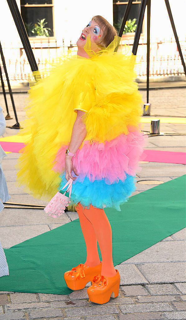 LONDON, ENGLAND - JUNE 03:  Grayson Perry attends the Royal Academy of Arts Summer Exhibition on June 3, 2015 in London, England.  (Photo by Stuart C. Wilson/Getty Images)