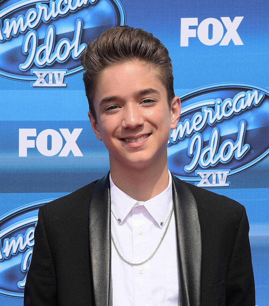 HOLLYWOOD, CA - MAY 13:  Daniel Seavey attends the "American Idol" XIV Grand Finale event at the Dolby Theatre on May 13, 2015 in Hollywood, California.  (Photo by Jason Kempin/Getty Images)