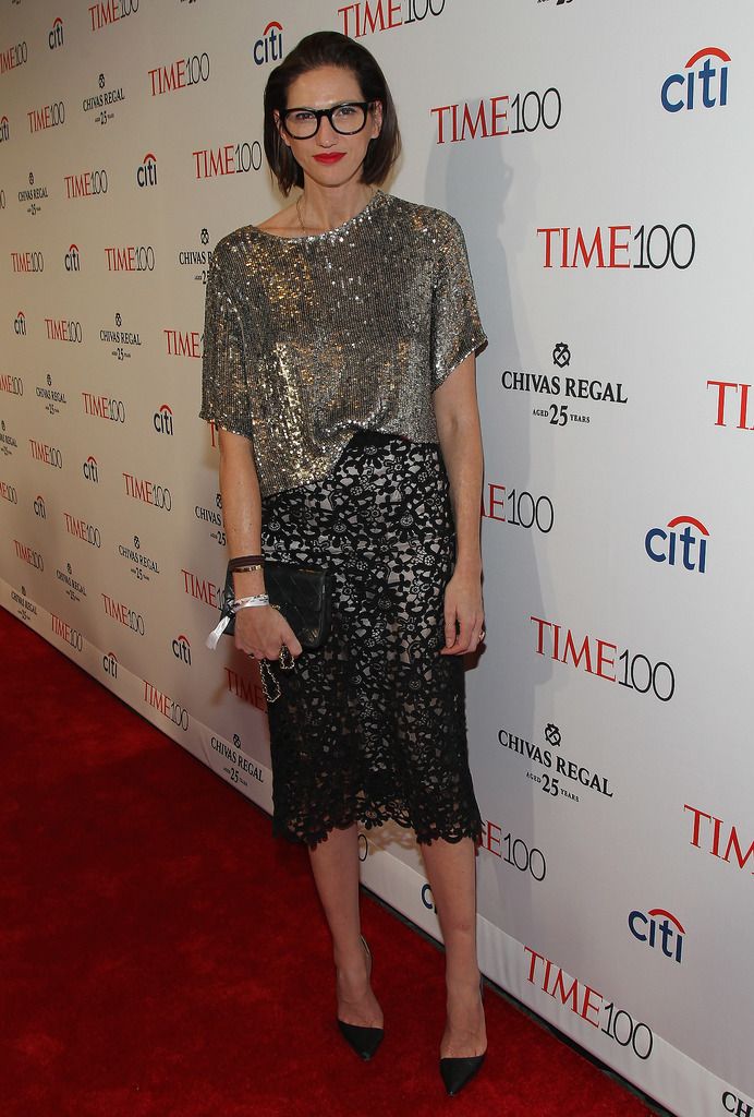 NEW YORK, NY - APRIL 21: President, J.Crew Jenna Lyons attends the TIME 100 Gala, TIME's 100 Most Influential People In The World at Jazz at Lincoln Center on April 21, 2015 in New York City.  (Photo by Bennett Raglin/Getty Images for TIME)