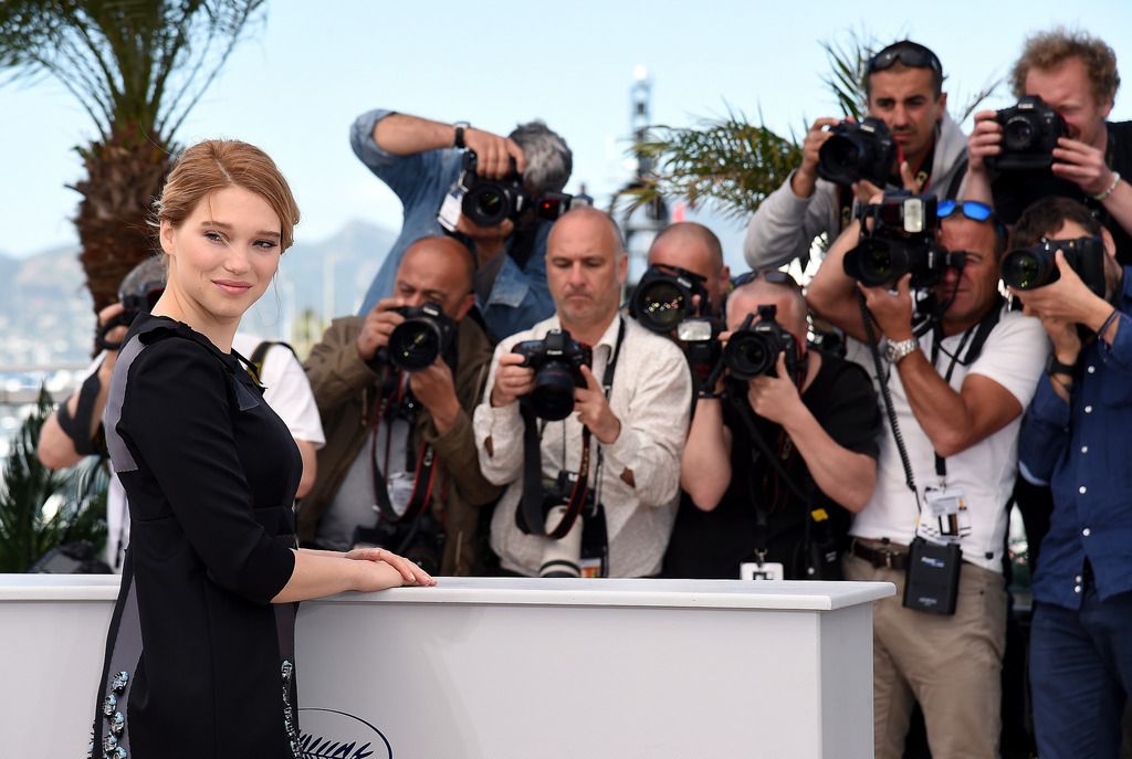 CANNES, FRANCE - MAY 15:  Actress Lea Seydoux attends a photocall for "The Lobster" during the 68th annual Cannes Film Festival on May 15, 2015 in Cannes, France.  (Photo by Ben A. Pruchnie/Getty Images)