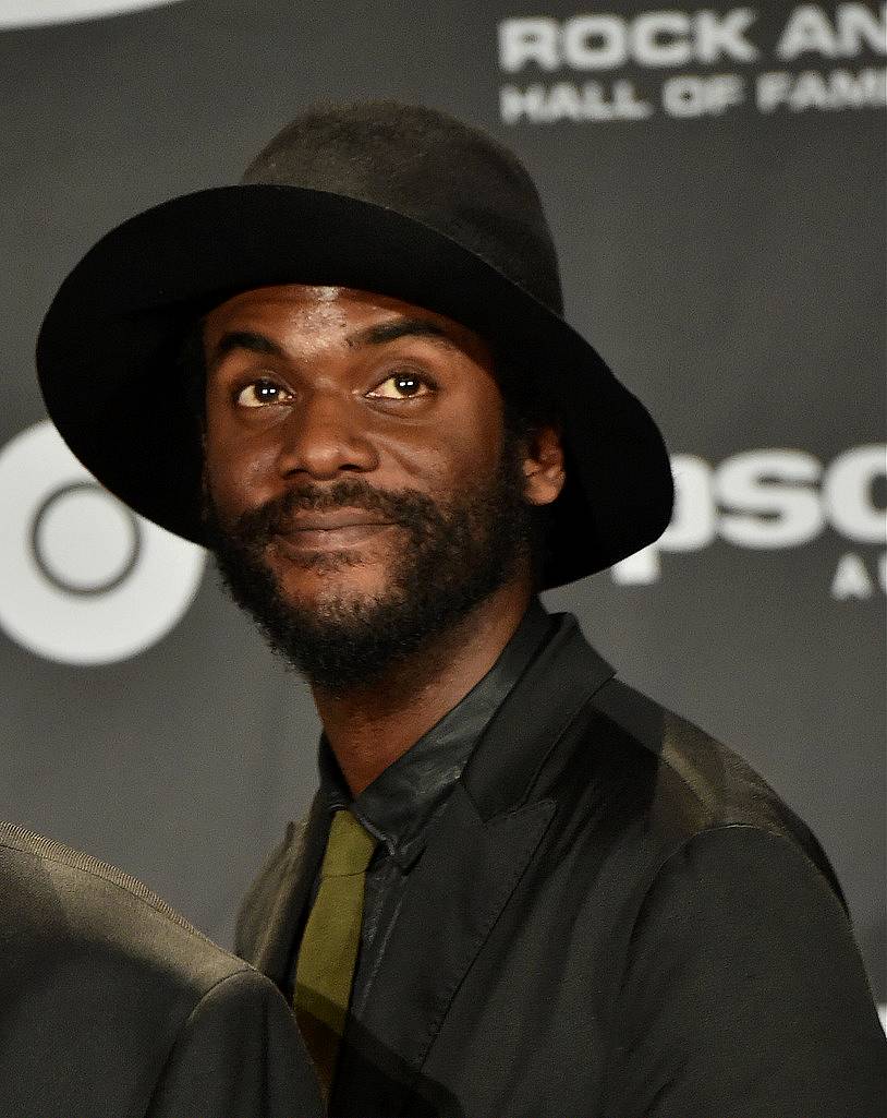 CLEVELAND, OH - APRIL 18:  Musician Gary Clark Jr. attends the 30th Annual Rock And Roll Hall Of Fame Induction Ceremony at Public Hall on April 18, 2015 in Cleveland, Ohio.  (Photo by Michael Loccisano/Getty Images)