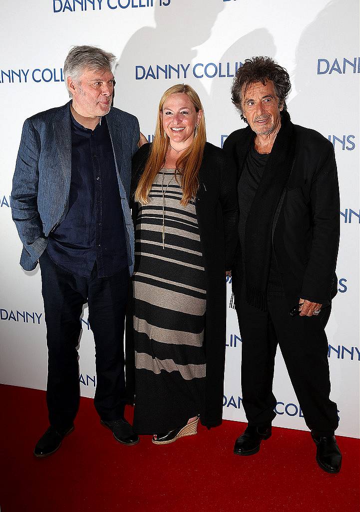 LONDON, ENGLAND - MAY 18:  Steve Turner, Monica Levinson and Al Pacino attend the UK Premiere of "Danny Collins" at the Ham Yard Hotel on May 18, 2015 in London, England.  (Photo by Tim P. Whitby/Getty Images)