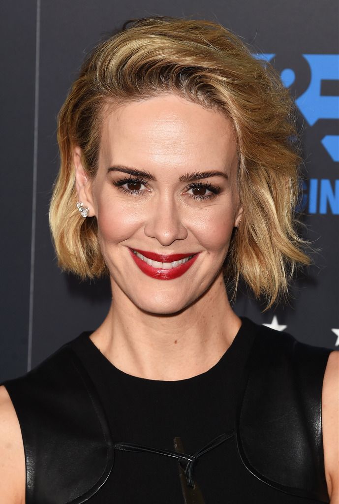 BEVERLY HILLS, CA - MAY 31:  Actress Sarah Paulson attends the 5th Annual Critics' Choice Television Awards at The Beverly Hilton Hotel on May 31, 2015 in Beverly Hills, California.  (Photo by Jason Merritt/Getty Images)