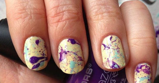 Beaut.ie How To: Art Attack Nails a la Jackson Pollock Are Fun ...