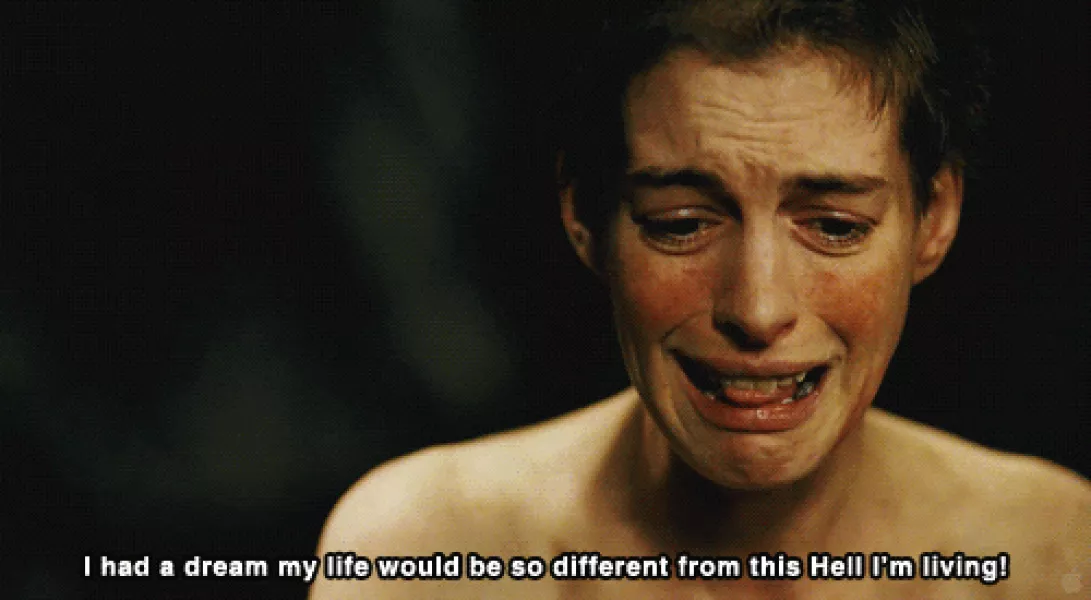 Anne Hathaway Lyrics GIF - Find & Share on GIPHY