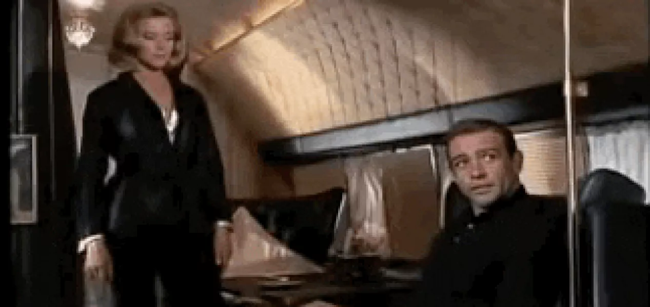 Shaken Not Stirred James Bond GIF by Top 100 Movie Quotes of All Time - Find & Share on GIPHY