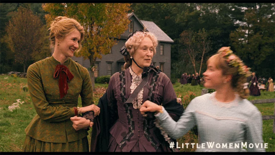 Greta Gerwig Movie GIF by LittleWomen - Find & Share on GIPHY