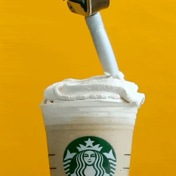 Whipped Cream Starbucks GIF by Frappuccino - Find & Share on GIPHY