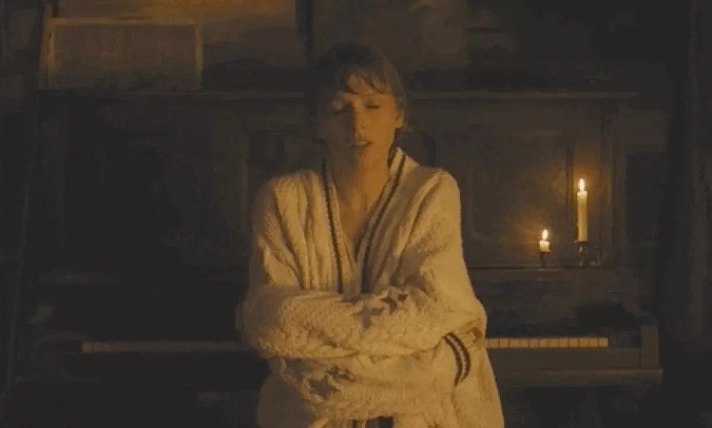 Taylor Swift Cardigan GIF by NOW That's Music - Find & Share on GIPHY
