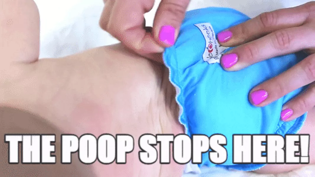 Baby Poop GIF by AppleCheeks Cloth Diapers - Find & Share on GIPHY