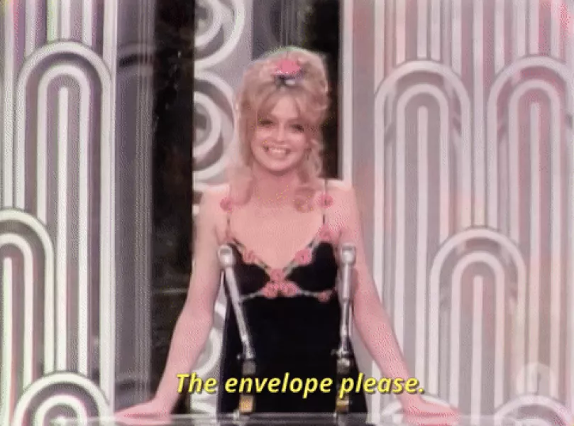 Goldie Hawn Oscars GIF by The Academy Awards - Find & Share on GIPHY