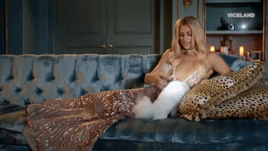 Paris Hilton Dog GIF by HOLLYWOOD LOVE STORY - Find & Share on GIPHY