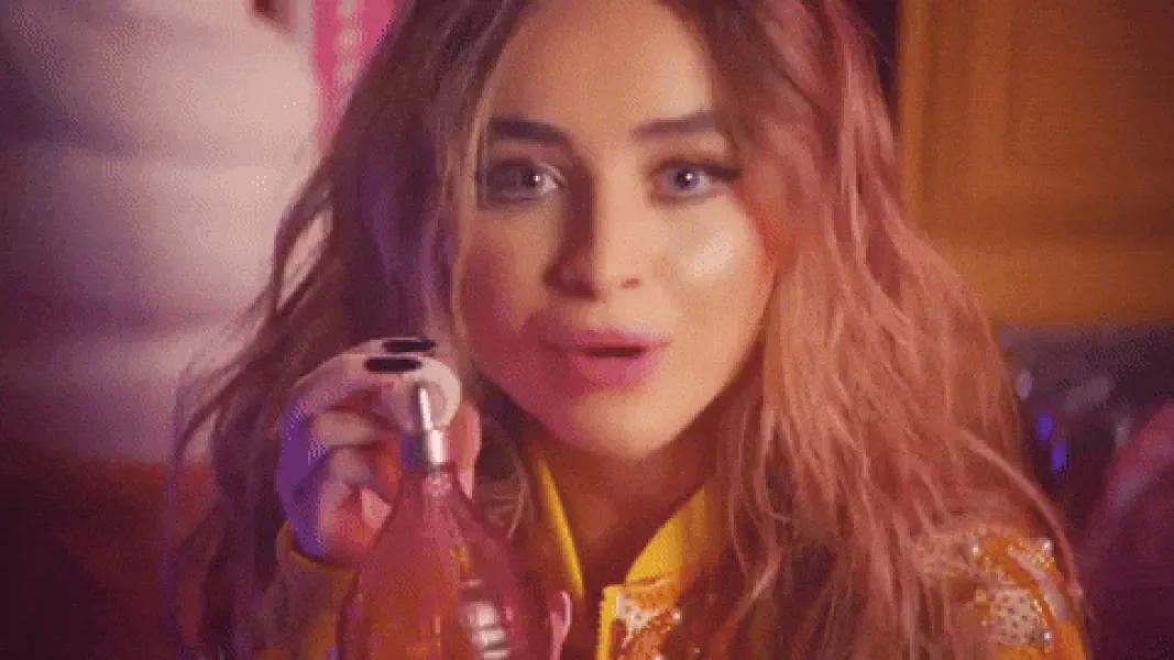 Perfume Spray GIF by Sabrina Carpenter - Find & Share on GIPHY