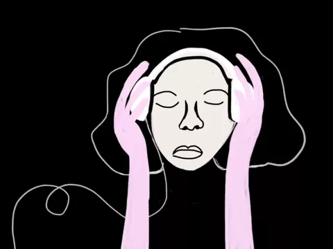 Headphones Dig It GIF by Barbara Pozzi - Find & Share on GIPHY