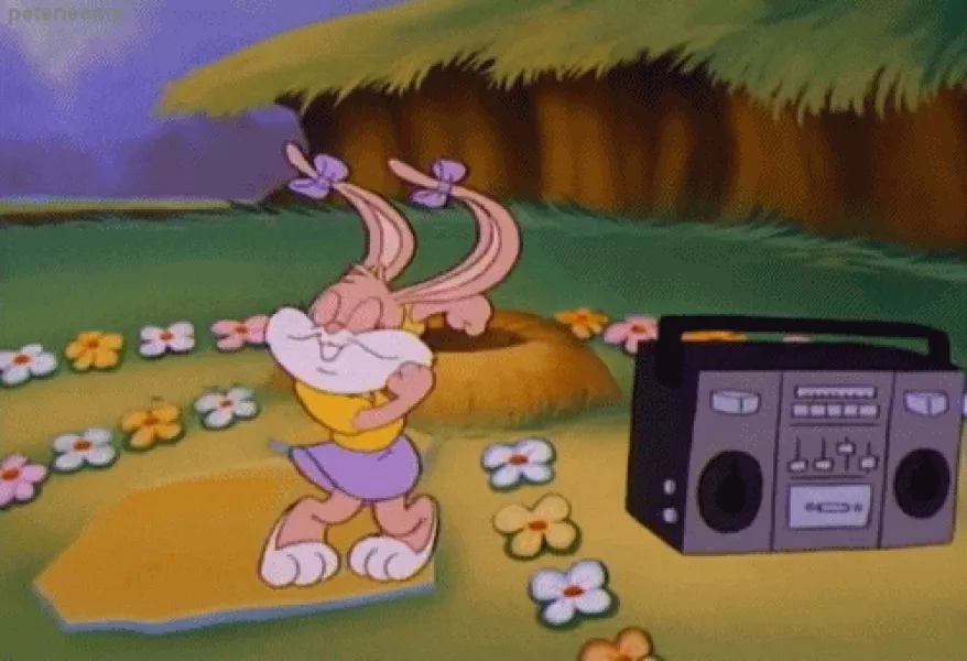 Tiny Toon Adventures Dancing GIF - Find & Share on GIPHY