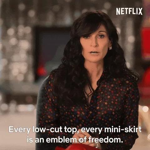 Fashion Freedom GIF by NETFLIX - Find & Share on GIPHY