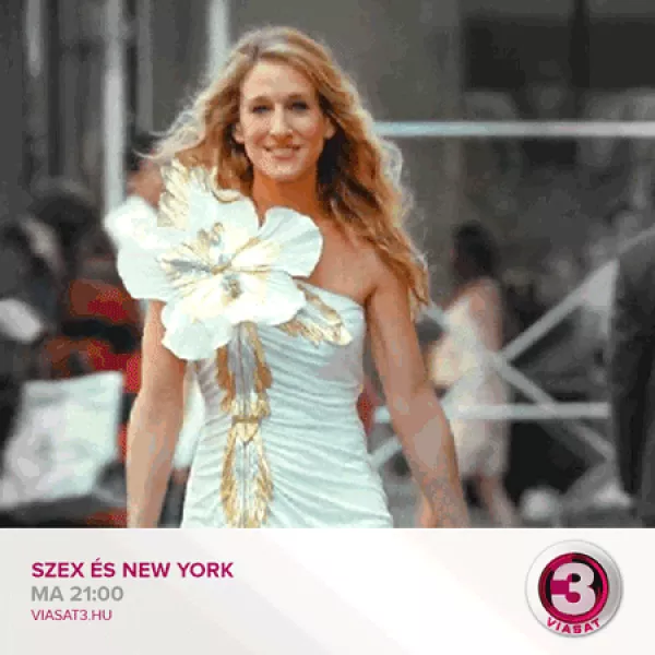 Sarah Jessica Parker GIF by VIASAT3 - Find & Share on GIPHY