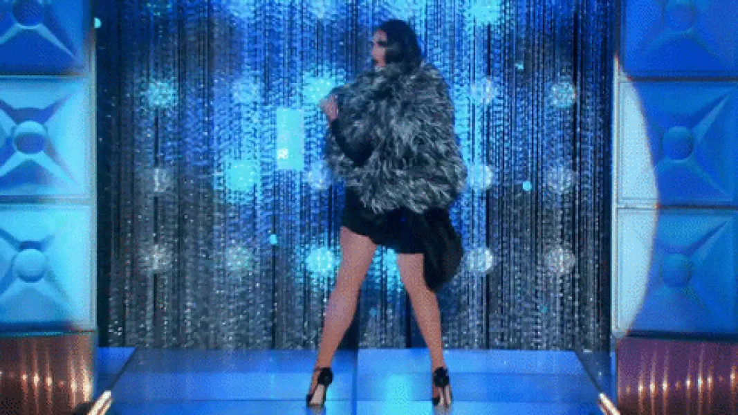 Strut Coat GIF by RuPaul's Drag Race - Find & Share on GIPHY