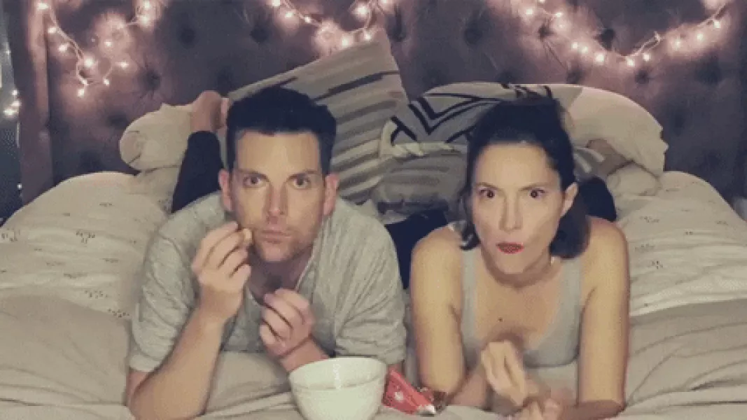 Music Video Popcorn GIF by Chris Mann - Find & Share on GIPHY
