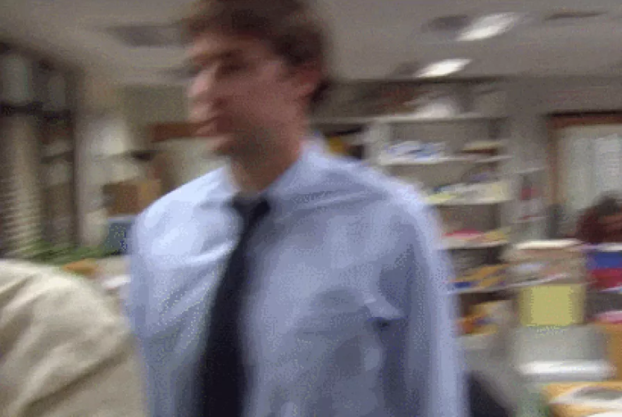 Run Away The Office GIF - Find & Share on GIPHY