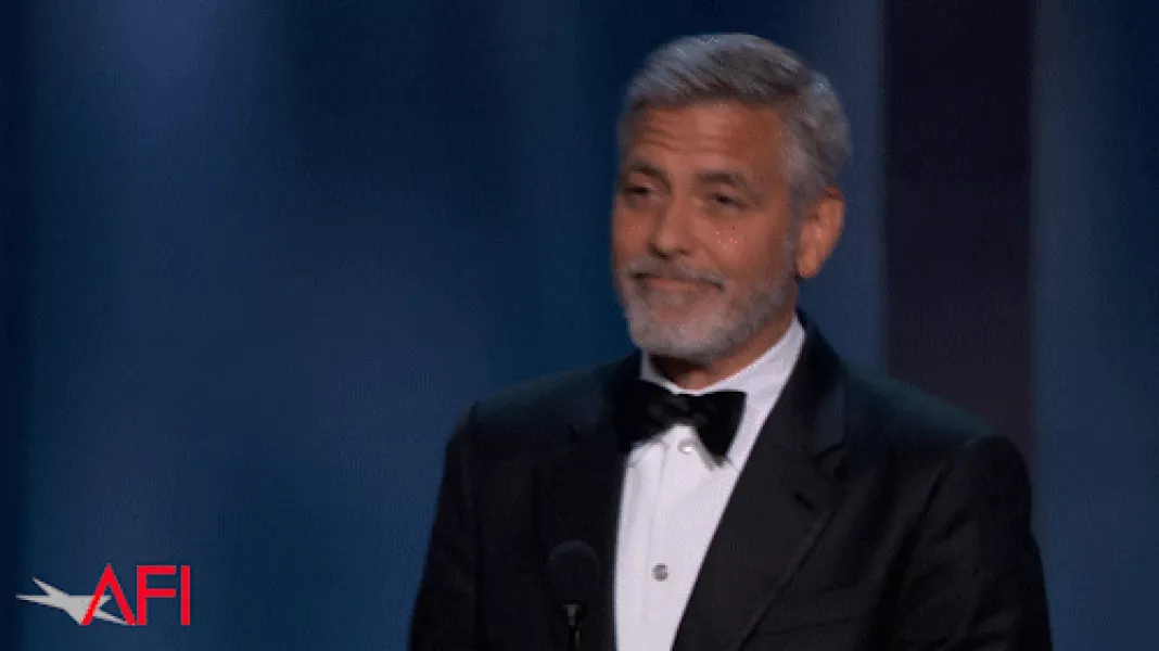 Celebrate George Clooney GIF by American Film Institute - Find & Share on GIPHY