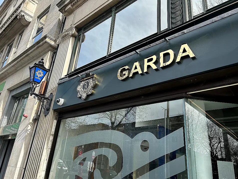 Exterior of O'Connell Street Garda Station