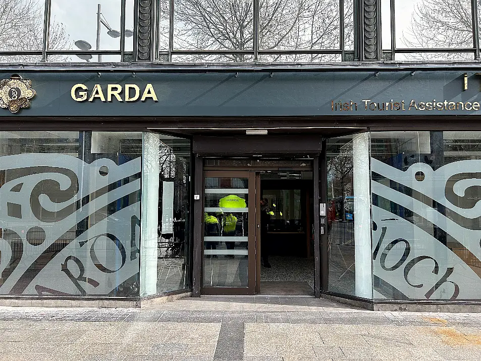 Exterior O'Connell Street Garda Station