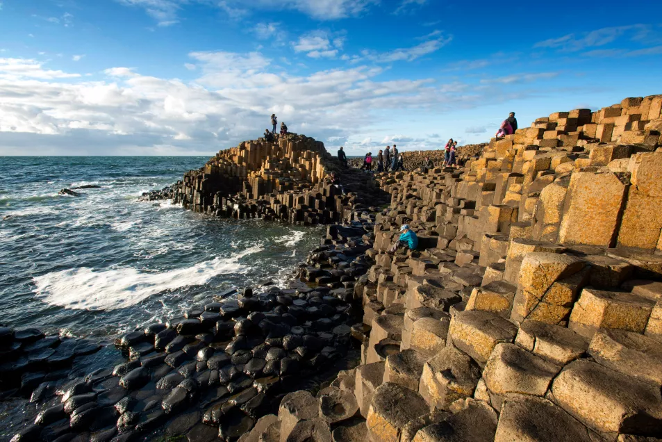 The Giants Causeway, Co, Antrim, Northern Ireland (Alamy/PA)