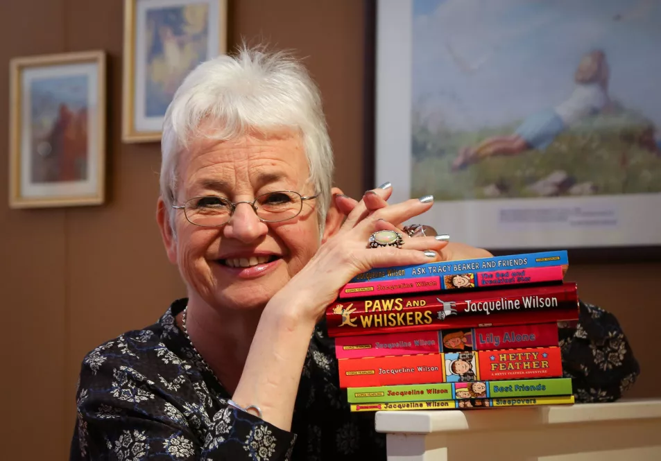 Children's author Dame Jacqueline Wilson (Gareth Fuller/PA)